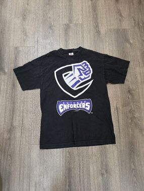 Vintage 2000 Chicago Enforcers XFL T Shirt Mens Size Large